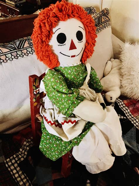 Vintage Raggedy Ann Doll Large Raggedy Ann Doll 36raggedy Etsy Ann Doll Raggedy Ann Doll