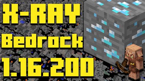 Xray texture pack has been the most popular minecraft pack on the internet for years. How To Get XRAY in Minecraft Bedrock Edition 1.16.200 FREE ...