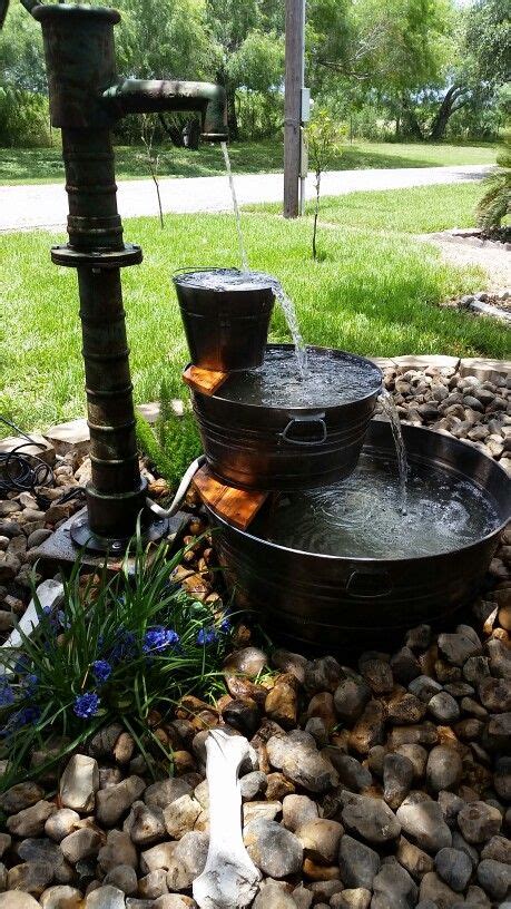 Water studio designs and creates contemporary water features, fire features, water walls, fountains, and sculptures for commercial, residential, and public spaces. Galvanized Water Trough Fountain DIY with antique Water ...