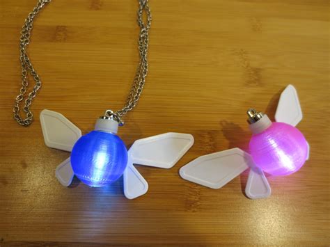 Zelda Navi Fairy Led Necklaceornament With Pictures Instructables