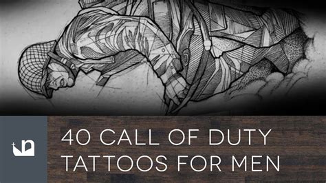 40 Call Of Duty Tattoos For Men Youtube