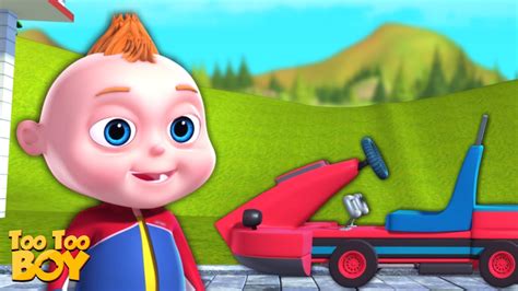 Go Karting Episode Too Too Boy Cartoon Animation For Children Youtube