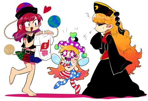 Clownpiece Junko And Hecatia Lapislazuli Touhou Drawn By Furukawa