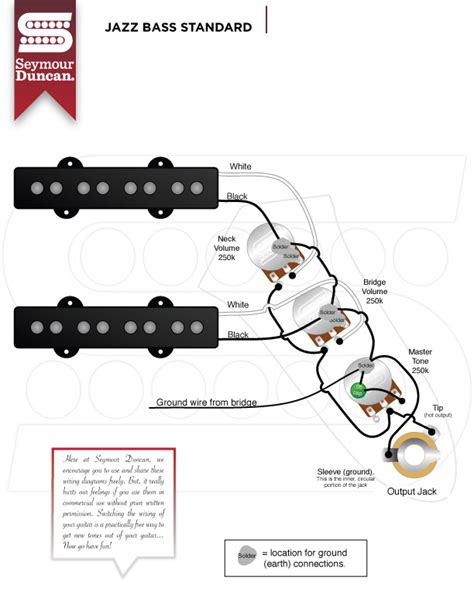 Just seeing if anyone has a wiring diagram for a passive pj pickup style bass guitar which has one volume and one tone and a les paul/switchcraft type 3 way? 1965 Fender Jazz Bass wiring | TalkBass.com