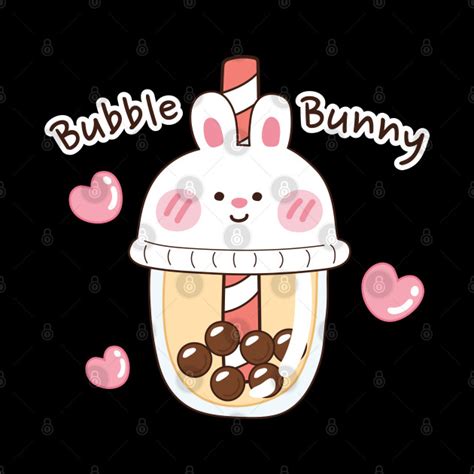 Sweet Rabbit Bubble Tea Cute Bubble Bunny Glass Boba Sweet Rabbit
