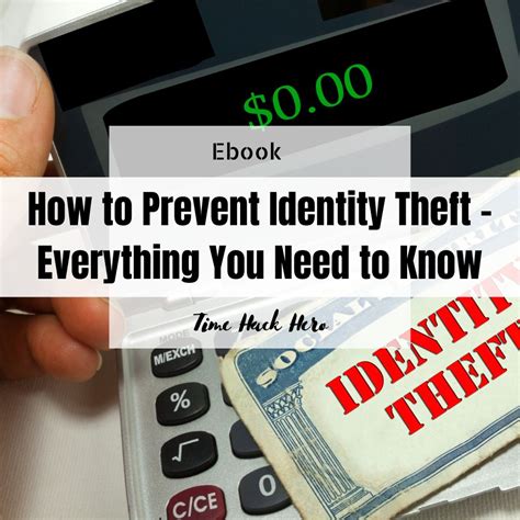 How To Prevent Identity Theft Everything You Need To Know Time Hack