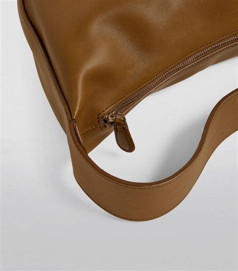 Womens The Row Brown Leather Allie Shoulder Bag Harrods Uk