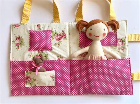 Fabric Doll With Set Of Clothes And Organazing Bag Rag Doll Etsy