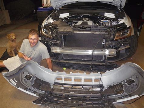 Audi Q5 Front Bumper Removal