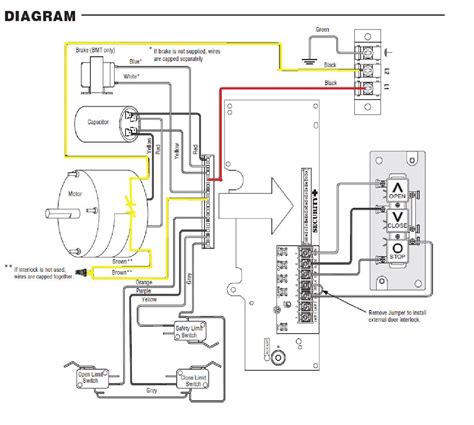 Position Chamberlain Switch Wiring Diagram