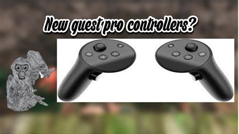 New Quest Pro Controllers Youtube