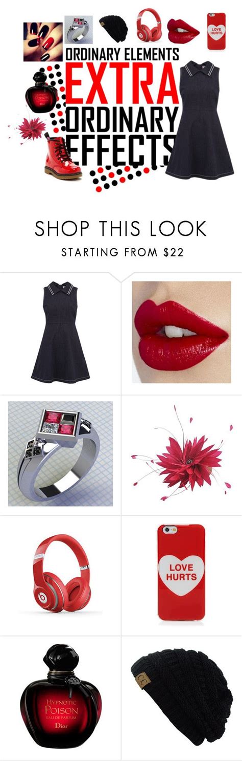 Classic Trio By Asha Xox Liked On Polyvore Featuring Red Valentino Villain Jane Tran Beats