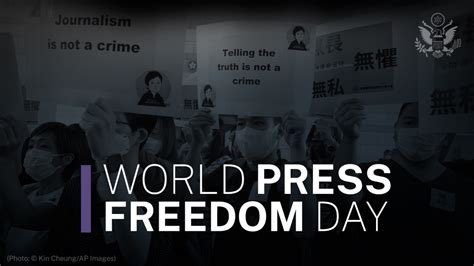 Commemorating World Press Freedom Day United States Department Of State