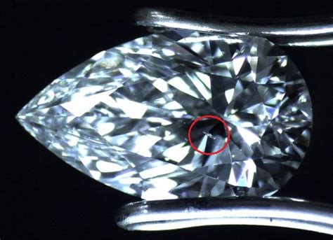 Different Types Of Inclusions In A Diamond In Magnified Pictures