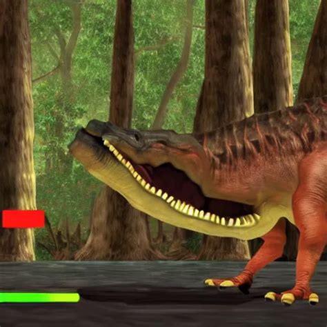 Nintendo Turok The Dinosaur Hunter Game The Stable Diffusion