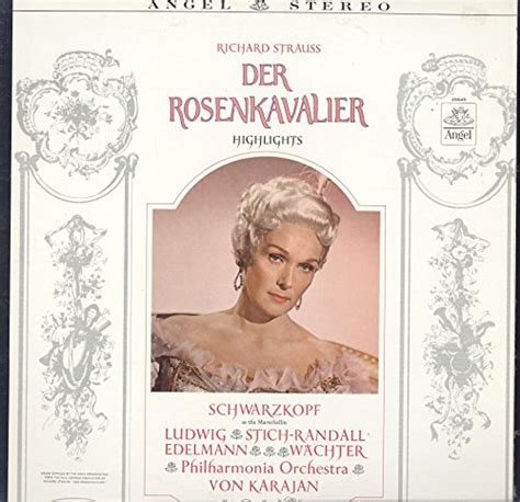 herbert von karajan elisabeth schwarzkopf karajan strauss der rosenkavalier vinyl record