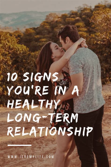 10 Signs Youre In A Healthy Long Term Relationship Sexless Relationship Relationship Advice