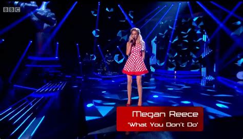 Megan Reece On The Voice Birmingham Live