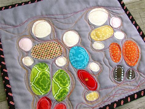 Fusible Web And Free Motion Quilting With Ariane Michele Made Me