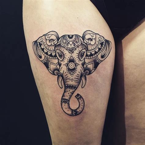 125 Cool Elephant Tattoo Designs Deep Meaning And Symbolism
