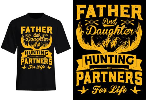 Father And Daughter Hunting Partners Graphic By Dream T Shirt Design
