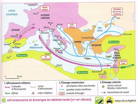 La Méditerranée Au Contact De Trois Civilisations Histoire Géo à