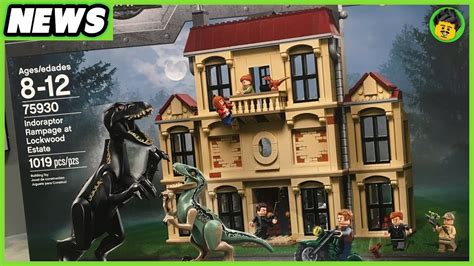 Lego Jurassic World Fallen Kingdom Sets At The 2018 New York Toy Fair Fandom