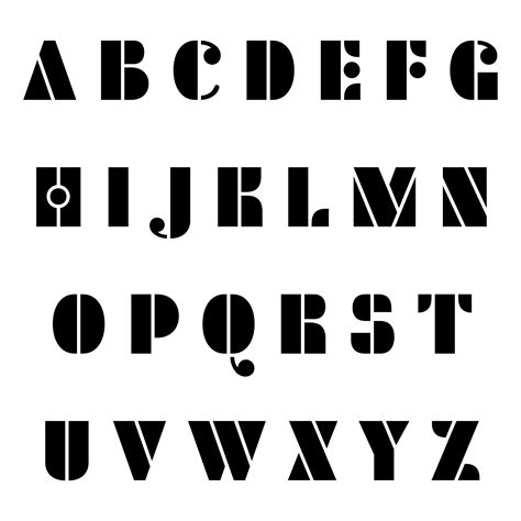 9 Best Images Of Free Printable Fancy Alphabet Letters Templates Free