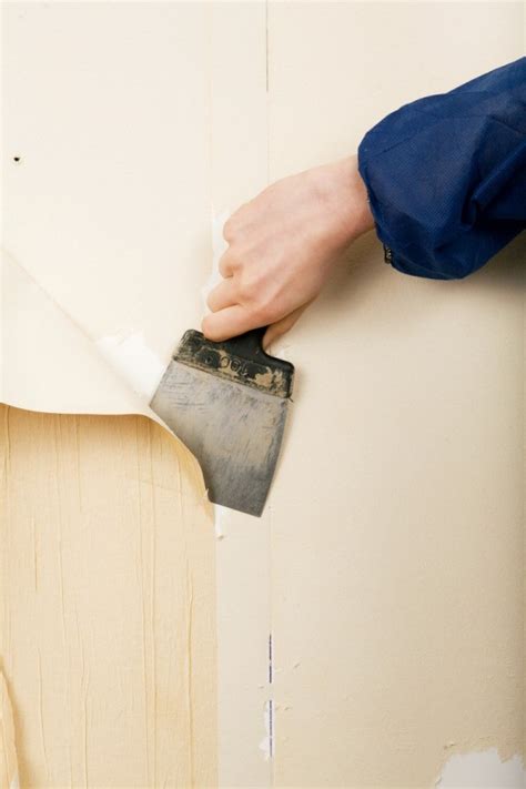 A way of removing wallpaper from plastered walls depends on the wallpaper type. Removing Painted Wallpaper Glue | ThriftyFun