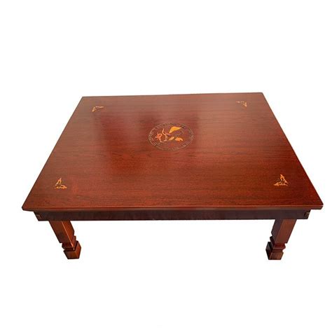 80x60cm Rectangle Korean Table Legs Foldable Living Room Antique Table
