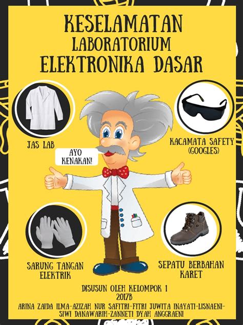 Detail Poster Keselamatan Kerja Di Laboratorium Koleksi Nomer