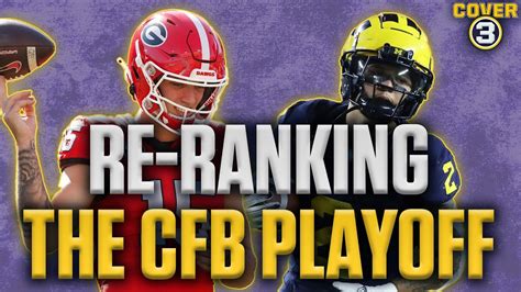 College Football Playoff Rankings AP Top Poll Projections Georgia To Overtake Ohio State
