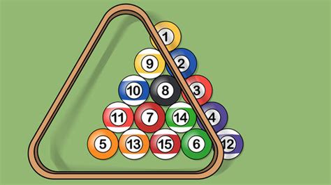 Two really nice bakelite pool balls. How To Rack A Pool Table 10 Steps With Pictures Wikihow