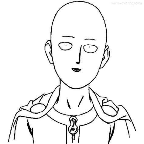 Saitama Coloring Pages Coloring Pages