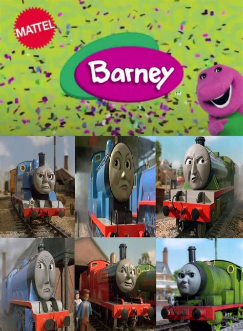 Thomas And Friends Reacts To The New Barney Reboot By Jack1set2 On