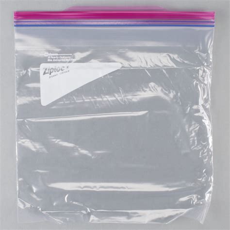 Check spelling or type a new query. Ziploc® 682257 10 9/16" x 10 3/4" One Gallon Storage Bag ...
