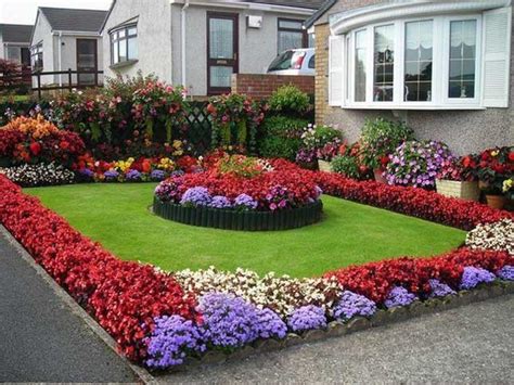 46 Flower Bed Front Yard Garden Design