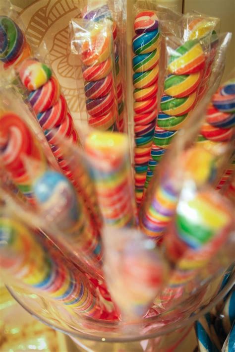 Lollipops Rainbow Food Candy Store Candy Shop
