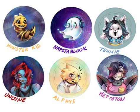 Undertale Button Pins · Arts And Charms · Online Store Powered By Storenvy
