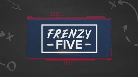 Frenzy Five 5 Games To Watch In Week 6