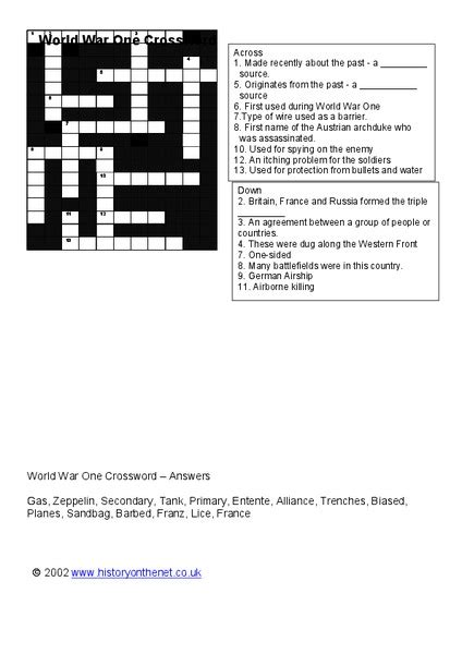 Causes of world war one (2) a worksheet giving detailed information on the causes of world war one. 92 PDF WORLD WAR 1 WORKSHEETS 7TH GRADE PRINTABLE ZIP ...