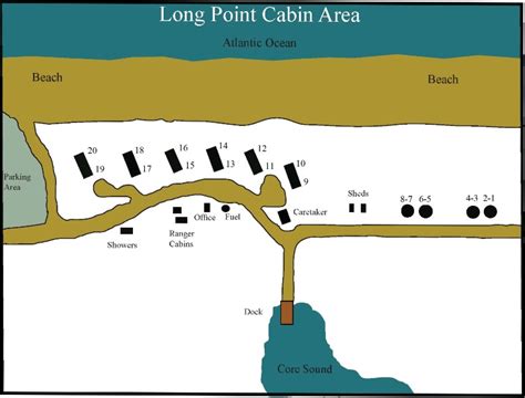 Looking for campgrounds in north carolina? Long Point Cabins Rental Rates - Cape Lookout National ...