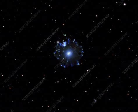 Cat's eye nebula real image. Cat's eye planetary nebula - Stock Image - C006/4411 ...
