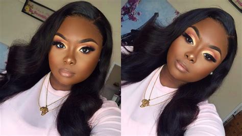My Baby Doll Full Face Makeup Routine Makeup Tutorial Black Women