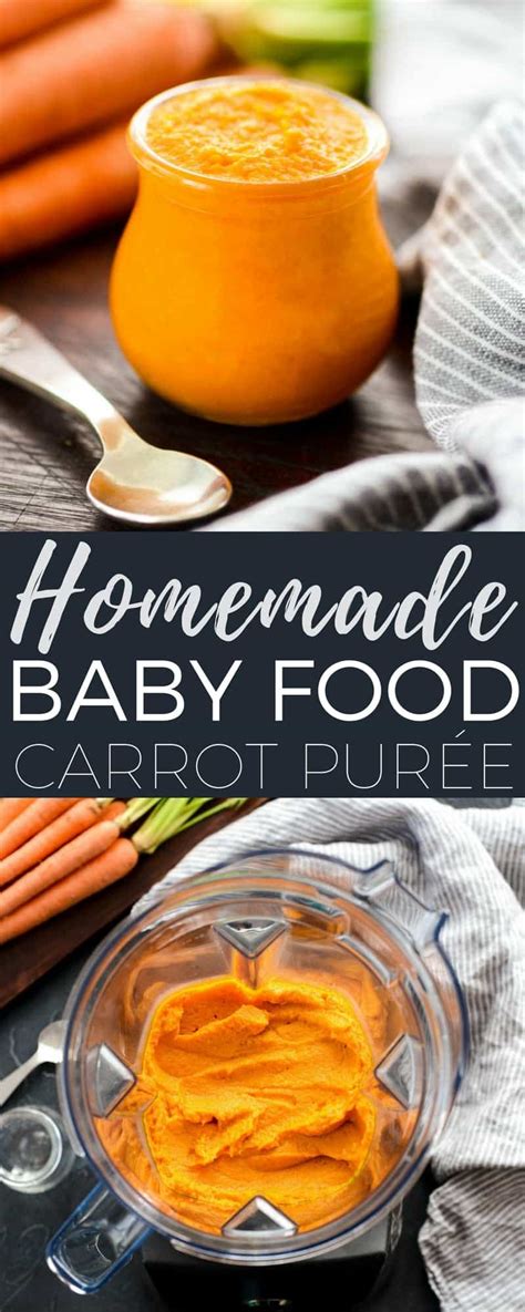 Preheating will begin 10 seconds after settings are selected. Homemade Baby Food Carrots - JoyFoodSunshine