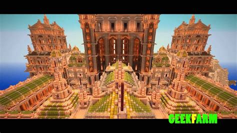 Les Plus Belles Constructions Minecraft Imperial City Youtube