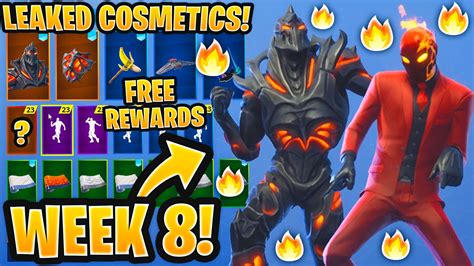 Hypex On Twitter New All Leaked Fortnite Skins And Emotes Week 8