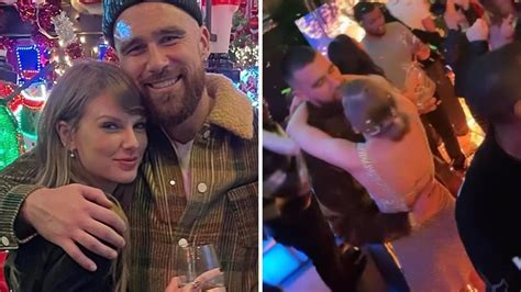 Taylor Swift And Travis Kelce Spotted Kissing On New Years Eve Fans
