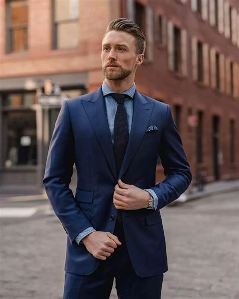 Blue Suits For Men Types Brands How To Wear Man Of Many Vlrengbr