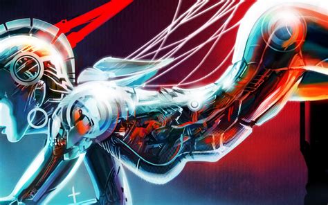 Download Wallpaper 2560x1080 Girl Robot Cyborg Lie 2560x1080 219 37